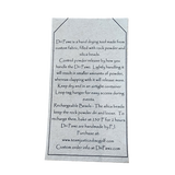 LG Square Dri Pawz - Recycled Vintage Canvas & Denim w/Custom Embroidery