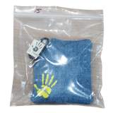 LG Square Dri Pawz - Recycled Vintage Denim w/Custom Embroidery