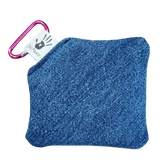 LG Square Dri Pawz - Recycled Vintage Denim w/Custom Embroidery