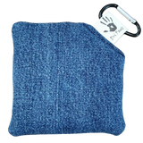 LG Square Dri Pawz - Recycled Vintage Denim w/Custom Embroidery
