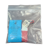 Texas Flag Square Dri Pawz with small red carabiner - 3.25"